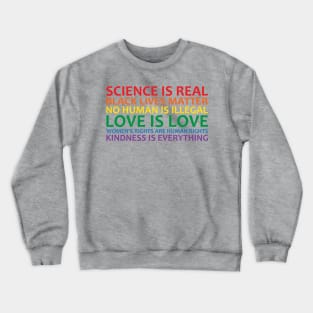 Human Rights & World Truths Crewneck Sweatshirt